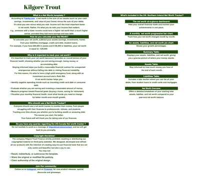 Reino Unido e Irlanda do Norte: Rastreador de Patrimônio Líquido Gráfico